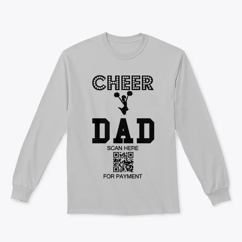 CHEER DAD HUMOR - SCAN HERE FOR PAYMENT