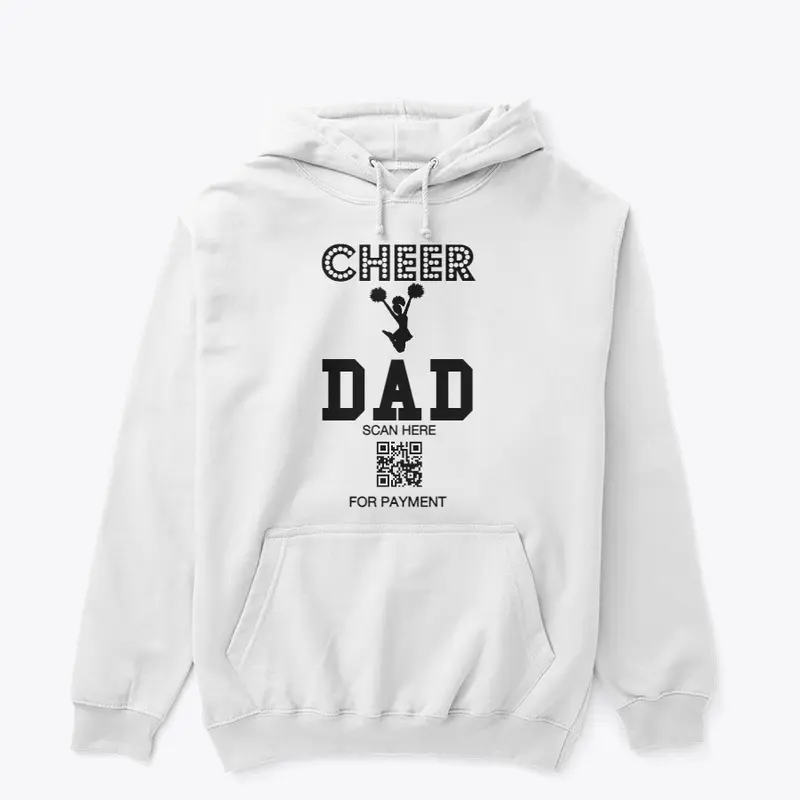 CHEER DAD HUMOR - SCAN HERE FOR PAYMENT